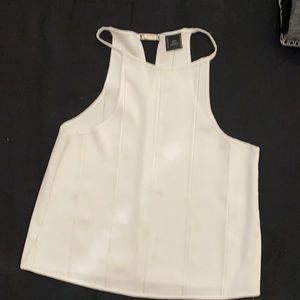 Off white dressy tank by ZARA